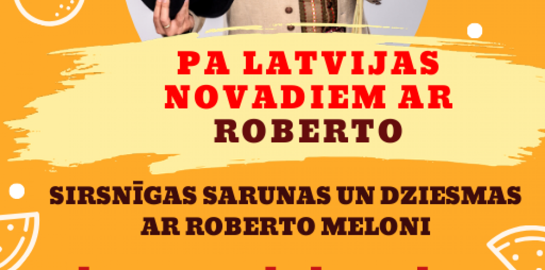 Viļānos viesosies Roberto Meloni